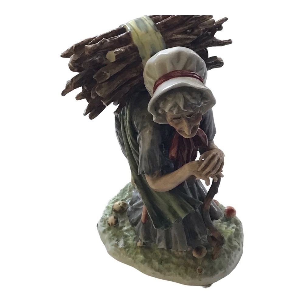 Lipper & Mann Old Woman Bisque Figurine